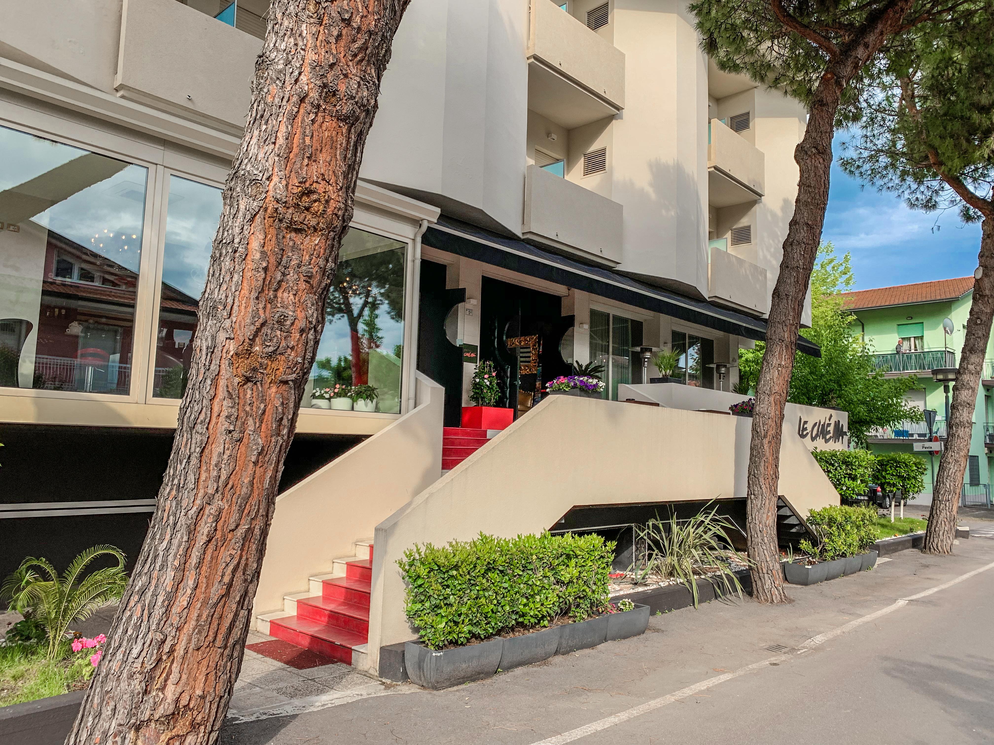 Hotel Le Cinema Gatteo a Mare Eksteriør bilde
